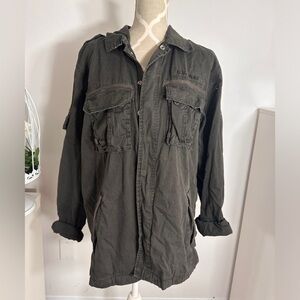 Grunge army jacket